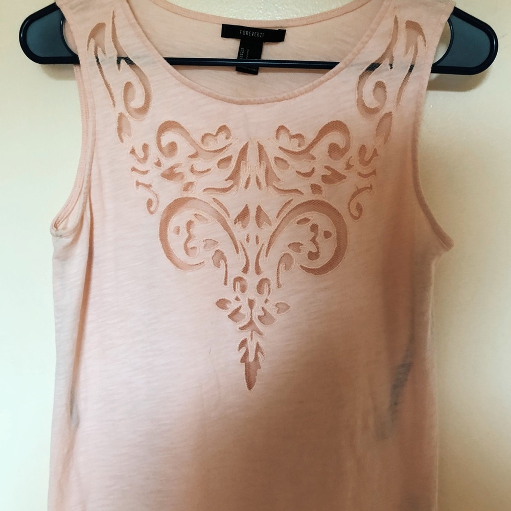 F21 lace tank